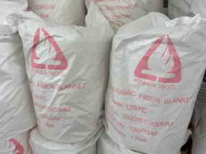 Four Fibre Laine Ignifuge Isolation Thermique 1260 Silicate D'aluminium Couverture En Fiber De Céramique Premiers Soins Couverture En <span class=keywords><strong>Feuille</strong></span> D'aluminium - Product Image 6