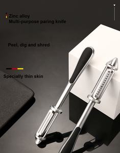 Pelapatate Multifunzione per Alimenti, per Pelare e Tagliare Frutta e Verdura Contemporaneamente, Facile da Riporre - Product Image 3