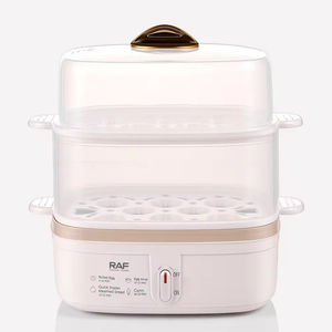 Vaporera Eléctrica para Huevos de 350W con Diseño Vertical de Doble Capa Diseñada para Cocinar Huevos de Forma Eficiente en Casa - Product Image 1
