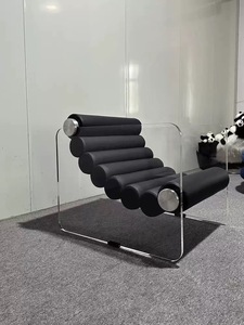 <span class=keywords><strong>Poltrona</strong></span> di Design Creativo in Acrilico per Soggiorno, Sedia <span class=keywords><strong>Singola</strong></span> per Hotel, Divano per Decorazione Casa - Product Image 3