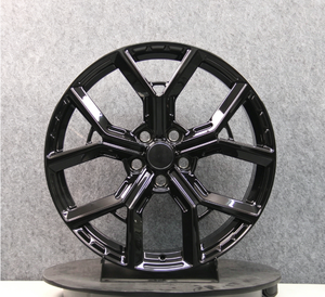 Rines de Aleación Negros Mate de 20 Pulgadas de Alta Calidad LK, 5x120 PCD para Land Rover <span class=keywords><strong>Velar</strong></span> con Anillos Centradores de Eje - Product Image 2