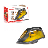 Fer à vapeur électrique AKANE A.80312, plancha de vapeur 2400W, semelle en céramique, 260ml, pour l'entretien des vêtements à domicile