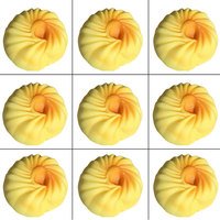 JY Jouets anti-stress en mousse PU super doux en forme de dumplings, très populaires pour adultes