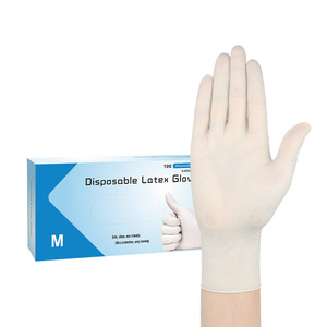 เจีย จานลี่ถุงมือยางลาเท็กซ์แบบใช้แล้วทิ้งแบบหนาพิเศษกันลื่นสำหรับการแปรรูปอาหารและการใช้งานในห้องปฏิบัติการ - Product Image 2