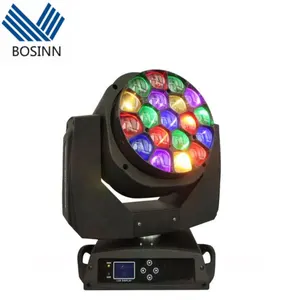 Led đèn sân khấu RGBW 4in1 Bee Eye LED Đèn tại chỗ di chuyển đầu rửa chiếu sáng xoay chùm hiệu ứng DJ Bar đèn chiếu