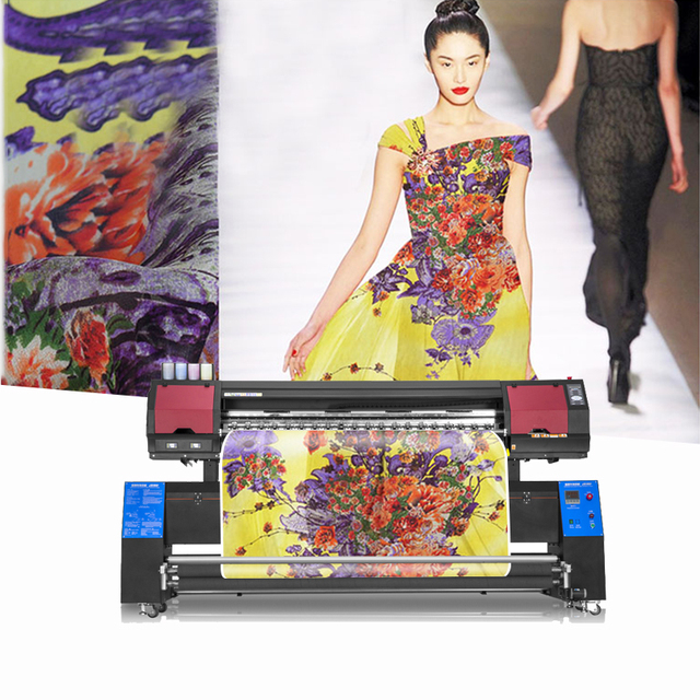 Direct Sale Digital Flag Printer for Textile Cotton Fabric Printing Wide Format Sublimation Printer Machine