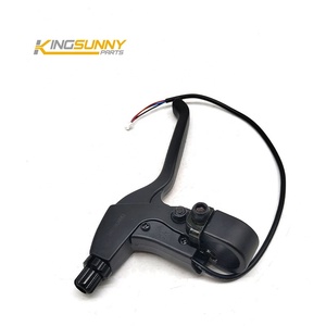 Accessoires pour trottinette électrique Levier de frein gauche pour <span class=keywords><strong>Ninbot</strong></span> P65/P100S Kickscooter Poignée en alliage d'aluminium Pièces de rechange pour frein - Product Image 3