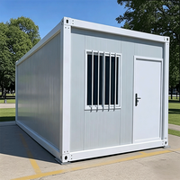 Casa Contenedor Desmontable de Instalación Ultrarrápida, Dormitorio para Sitio de Construcción, Estructura de Acero Rentable, Casa de Construcción Rápida