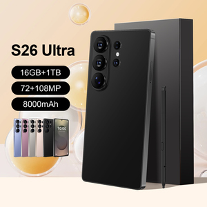 สมาร์ทโฟน S26 Ultra 5G ระบบปฏิบัติการ Android 15 ชิปประมวลผลแบบ Deca Core หน่วยความจำ 16GB+1TB หน้าจอ HD ขนาด 7.3 นิ้ว กล้องหน้า 72MP กล้องหลัง 108MP ระบบจดจำใบหน้า รองรับซิมคู่ - Product Image 3