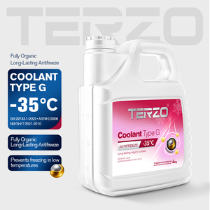 Liquide de refroidissement TERZO type G rouge, antigel, moins 35°C, GB 29743 2023, pour systèmes de refroidissement automobile - Product Image 4