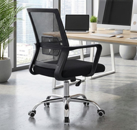 Échantillon Gratuit - Chaise de Bureau Ergonomique Pivotante à Dossier Haut en Maille, Réglable, Fabrication Chinoise, Vente en Gros