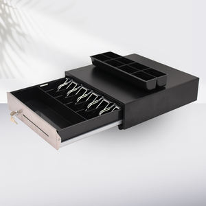 Tiroir-caisse en métal robuste à double étage pour supermarché RJ11, 415 - Product Image 2