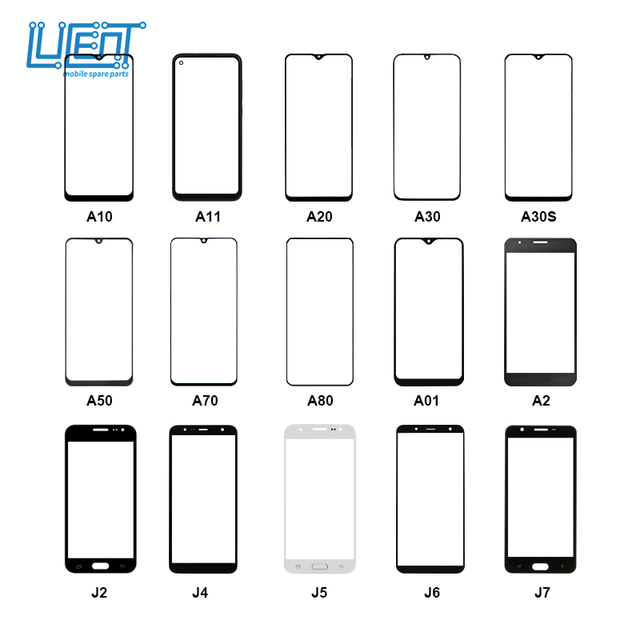 Glass with Oca Front Glass with Oca for samsung Factory Wholesale Different Brands and Models for iphone for samsung Glass Oca