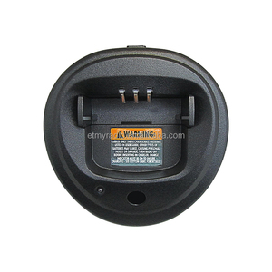 Chargeur numérique pour talkie-walkie 5 W, base de chargement de batterie de bureau pour GP3688 GP4500 CP200 PR400 VHF UHF noir - Product Image 1