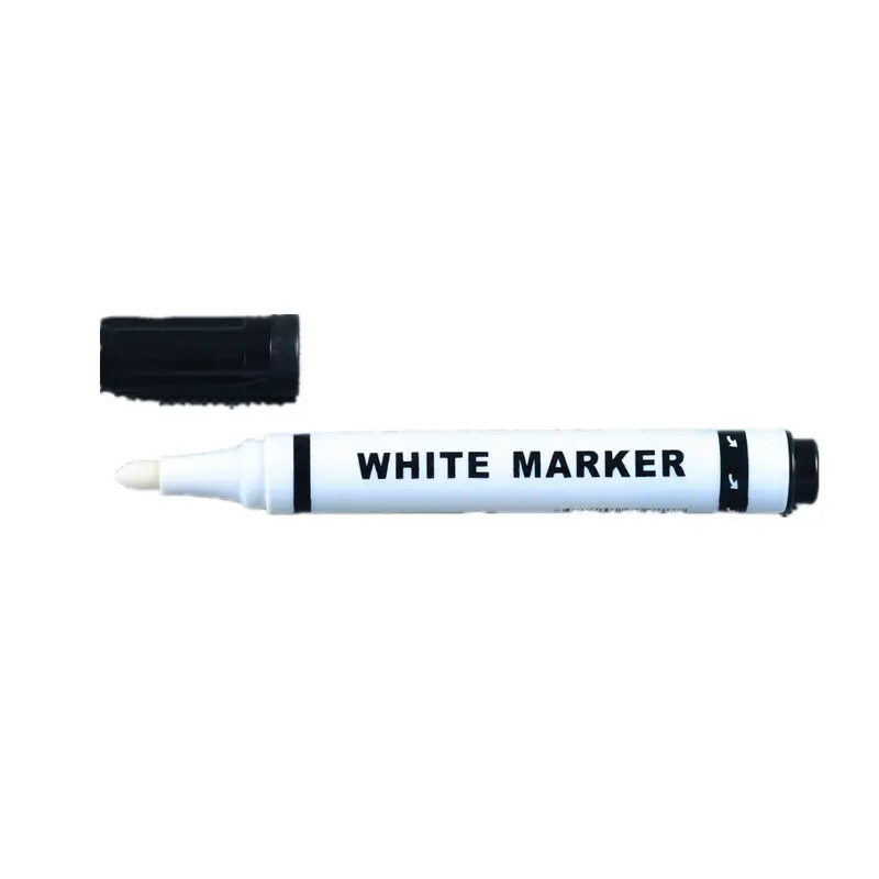 Permanent marker mit weißer Tinte