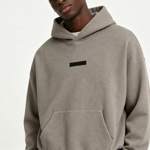 Sudadera con capucha <span class=keywords><strong>Fear</strong></span> para hombre, de algodón 100% de alto gramaje, cuello alto, personalizada, estilo streetwear, para hombre, God - Product Image 3