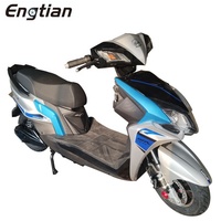 Engtian China Scooter Eléctrico de Dos Ruedas 1000W para Adultos, Moto Eléctrica 60V