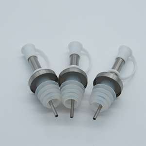 בקבוק מתכת יין נירוסטה וליקר מזרק בקבוק מתכת עם אביזרים פקק יין מודל P2-1 - Product Image 2