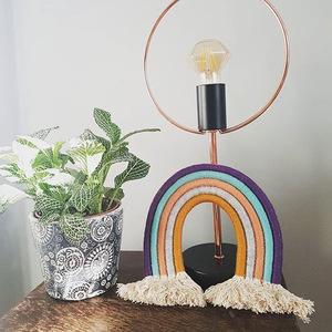 Decorazione da Parete in Macramè di Cotone Arcobaleno all'Ingrosso dalla Fabbrica Cinese - Product Image 4