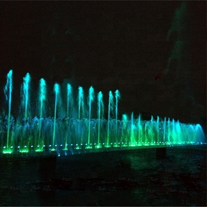 Controlada por PLC DMX512 colorido de las luces Led triángulo seco Musical de Control de programa corriendo fuente - Product Image 4