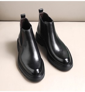 Nuevo estilo moderno y elegante, zapatos formales de cuero genuino para hombre, para bodas, fiestas y eventos nocturnos. - Product Image 6