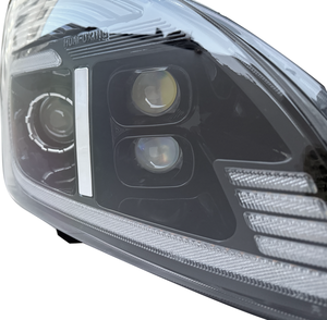 Fari a Proiezione LED a Tripla Lente, 600% Più Luminosi con DRL Dinamico e Indicatore di Direzione per GAZ Gazelle - Product Image 3