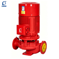 Pompe à incendie haute pression en acier inoxydable XBD pour bâtiments commerciaux