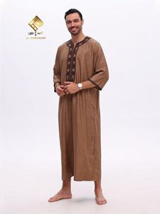 Burka de Alta Gama para Hombre, Último Modelo 2025, Material Suave 80% Poliéster 20% Viscosa, Elegante y Cómodo - Product Image 3