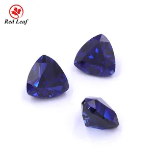 Redleaf Trillion blue sapphire price per stone gemstones 34# Corundum blue sapphire