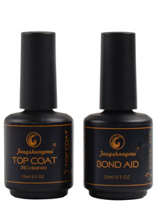 Top Coat Gel UV Ecologico di Alta Qualità con Colori Ricchi e Vivaci, Super Brillante, Certificato MSDS, <span class=keywords><strong>Base</strong></span> Colorata in Fibra di Vetro - Product Image 2