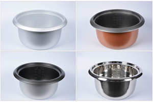 Olla <span class=keywords><strong>Arrocera</strong></span> Eléctrica de Acero Inoxidable de 5 <span class=keywords><strong>Litros</strong></span> con Olla Antiadherente de Aluminio para Uso Doméstico, Incluye Taza Medidora y Paleta - Product Image 5