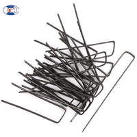 HF U-Shaped Galvanized Steel Staples & Pegs with Smooth Shank for Construction Material