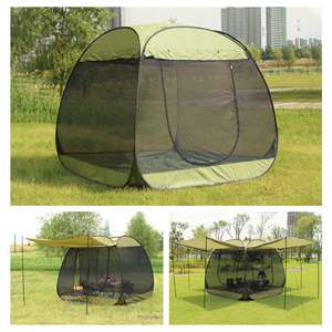 Tenda da campeggio esterna automatica con zanzariera soluzione per dormire comoda e tranquilla per escursioni in famiglia - Product Image 4