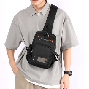 กระเป๋าคาดอกแฟชั่นแบบ unisex สำหรับเดินทาง กันน้ำ พกพาสะดวก มีซิปปิด เหมาะสำหรับกีฬากลางแจ้ง ขายส่ง - Product Image 5