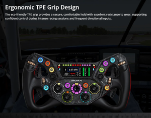 Original <strong>MOZA</strong> <strong>KS</strong> Pro Sim Racing Steering Wheel GT Formula Butterfly Wheel Original New Wholesale - Product Image 2