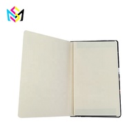 Bloc-notes en papier double couche personnalisé couleur, relié par couture, motif magique imperméable, avec sangle élastique, pages vierges, cadeau en gros