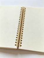 Carnet à spirale en gros, motif chat de dessin animé pastel doux, imprimé fruits et plantes tropicales, journal à couverture rigide pour les amoureux des chats, cadeau de rentrée scolaire