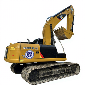Excavatrice sur chenilles hydraulique Caterpillar CAT320D de 20 tonnes d'occasion 2018-2022, excellent état, machine d'origine japonaise, composants principaux - Product Image 1