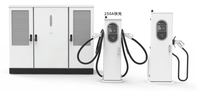 Nouvelle station de recharge pour véhicules électriques EVTAURUS DC, montée au sol, chargeur rapide 240 kW 250A, usage commercial