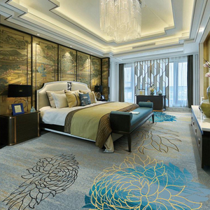 Tappeto di lusso resistente <span class=keywords><strong>al</strong></span> fuoco della fabbrica di tappeti Axminster di lusso 5 stelle hall hall corridoio corridoio tappeto Runner - Product Image 3