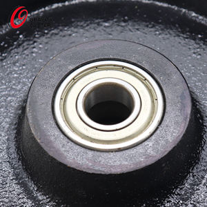Ruedas de hierro fundido para carretilla elevadora, pieza de repuesto BT 156259 Vulkollan 125 50 54 20, rueda de poliuretano de carga - Product Image 4