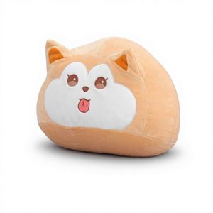 Cartoon Black Cat Plush Animal <b>Pillow</b> & Toy Cushion 40cm <b>Soft</b> for Girls' Dormitory Office Home Use - Product Image 4