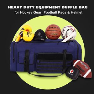 Échantillon gratuit Sac de transport rembourré pour équipement de hockey sur glace avec logo personnalisé et accessoires sublimés - Product Image 2