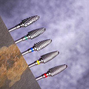 2.35mm <b>Tungsten</b> Steel Oval Nail Drill Bit Grinding Head for Nail Polishing and Gel Removal - Product Image 4
