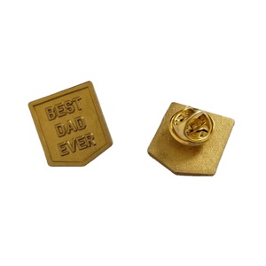Estampage de métal de haute qualité estampillé die frappé plaqué or émail doux russe russie icône badge en forme de cercle rond - Product Image 5