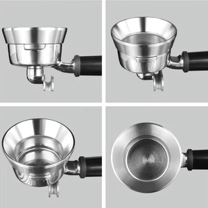 Customized Eco-Friendly Reusable 58mm Stainless Steel Classic Espresso Dispensing <strong>Funnel</strong> for Cafe Use Compatible Portafilter - Product Image 4