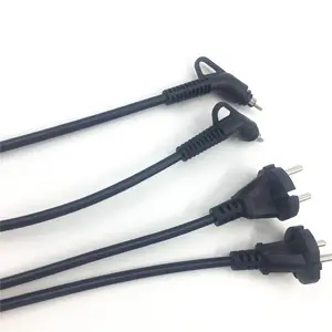 2 Cores Adapter Extension Cord Connector Plug 220V EU PVC Outdoor Extension Cable