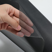 Moustiquaire en maille XFD pour fenêtres, kit de moustiquaire magnétique pour fenêtres, lavable, à faire soi-même