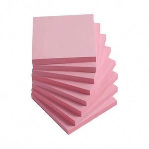 กระดาษโน้ตแบบมีกาว ขนาด 3x3 นิ้ว สีสันสดใส ใช้งานง่าย รีไซเคิลได้ - Product Image 1