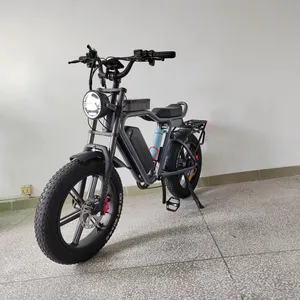 Bici grassa elettrica 20INCH 22AH batteria S-AMSUNG EBIKE veloce 1000W motore bici grasso pneumatico sospensione completa freno idraulico bici elettrica